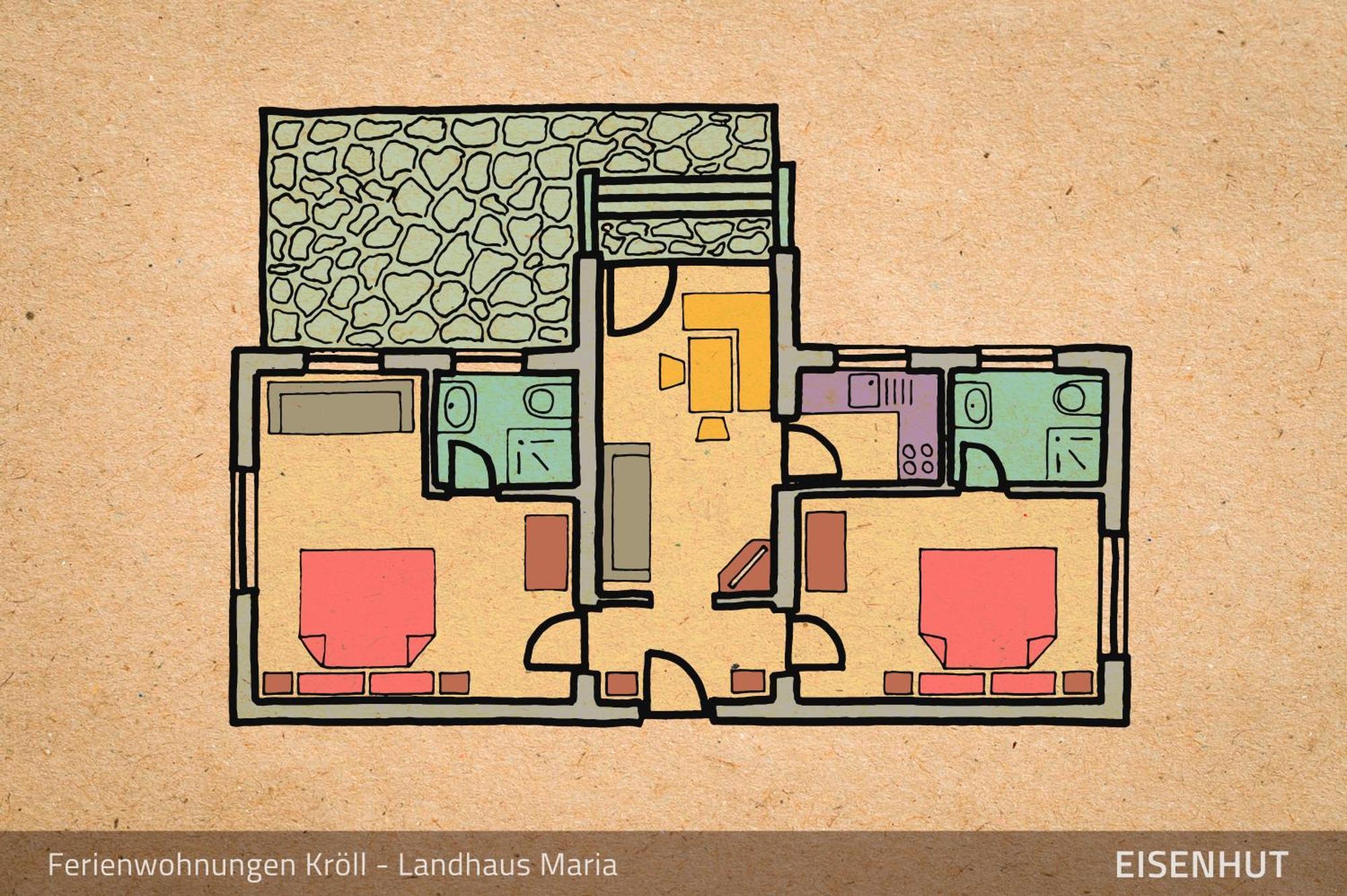 Ferienwohnungen Kroll - Appartements Viktoria Und Landhaus Maria Mayrhofen Phòng bức ảnh